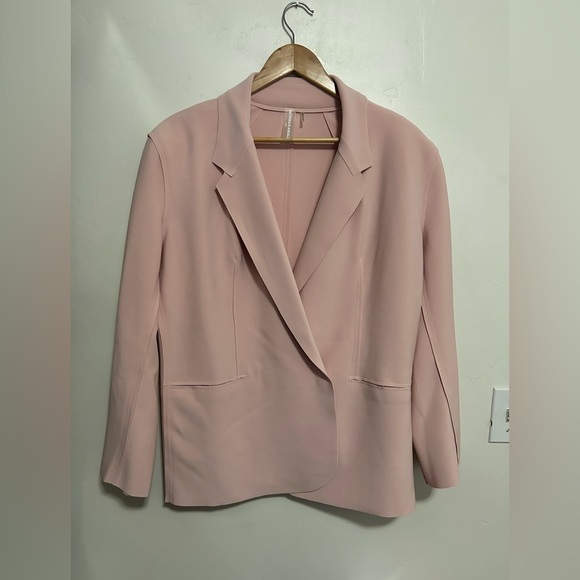 Norma Kamali pink oversized blazer size small - Picture 1 of 9